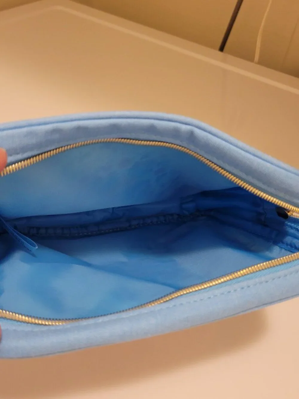 Estee Lauder Square Floral Makeup Bag